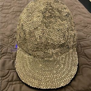 Sequin cap